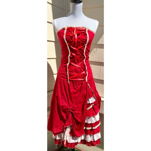 rinascimento red dress